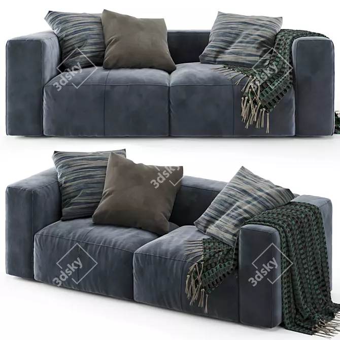 Modern Nils Sofa with Stunning Design 3D model image 2