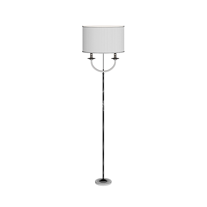 Andromeda Lumis White Floor Lamp 3D model image 2