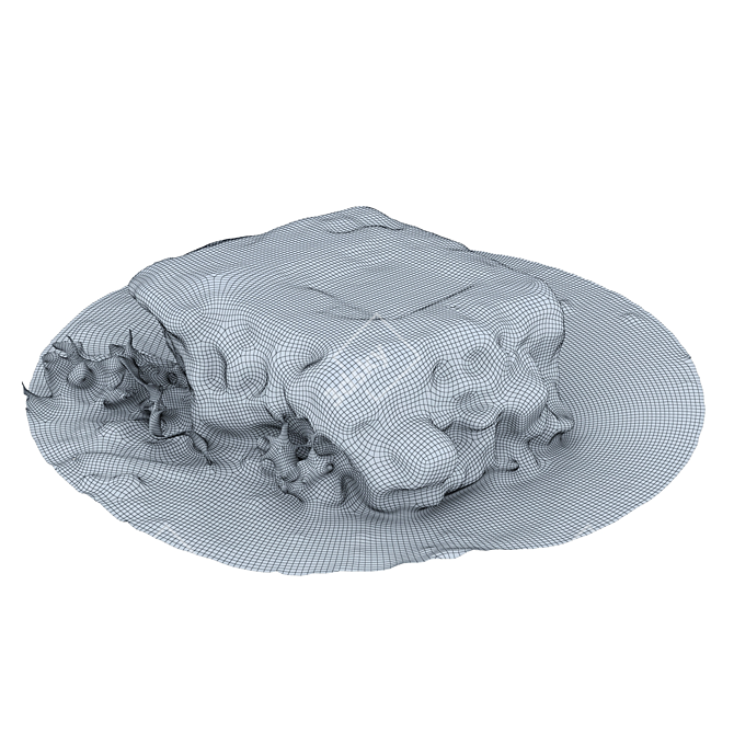 Polygon Rock 1: Unwrapped 3D Model 3D model image 6