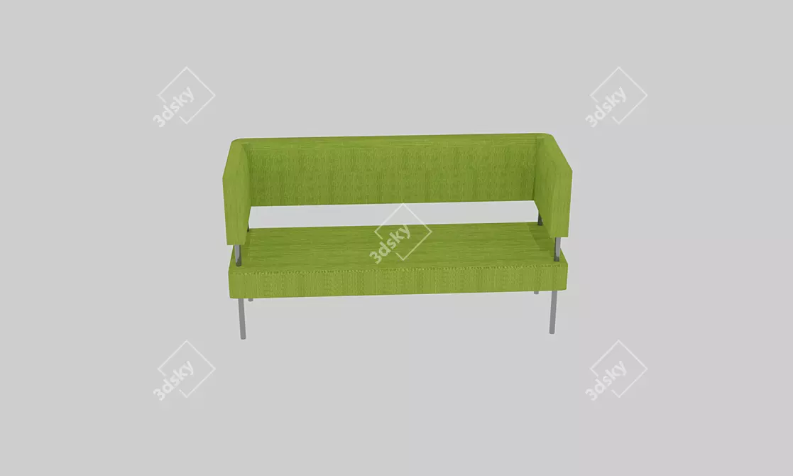 Compact Kitchen Sofa 3D model image 2