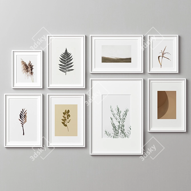 Multiframe Collection - 8 Frames Set 3D model image 8