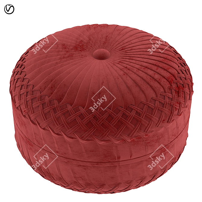  Modern Ottoman Pouf - 2015 Version 3D model image 2