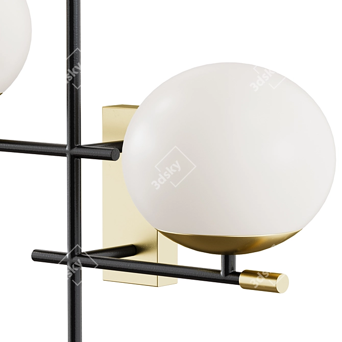 Elegant Maytoni Wall Lamp 3D model image 2