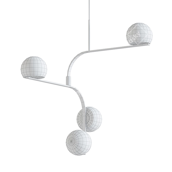 Modern Design Liveig Pendant Lamp 3D model image 2