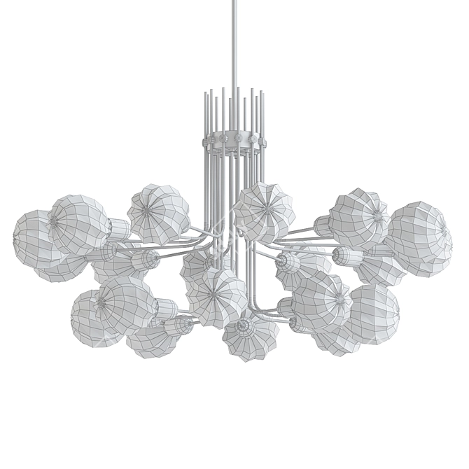 Asta: Modern Design Lamp with V-Ray Render 3D model image 2