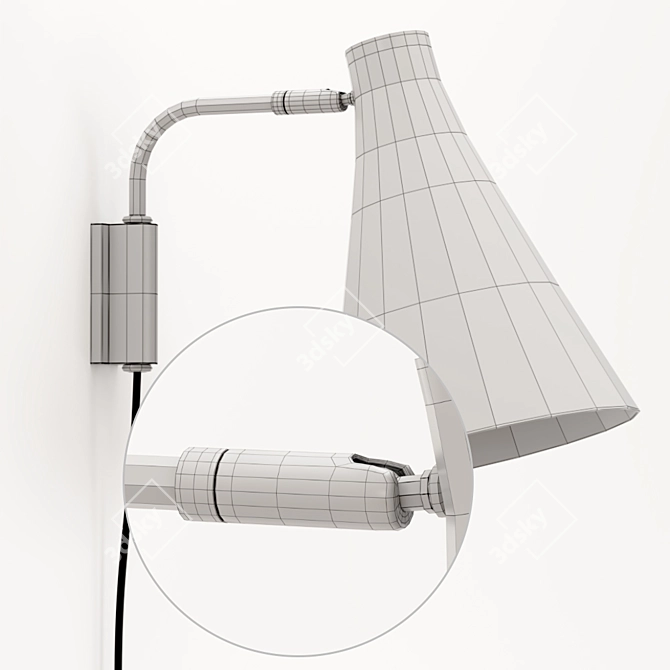 Jameson AM.PM Wall Lamp 3D model image 9