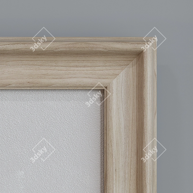 Modern Minimalist Picture Frame Set 3D model image 6