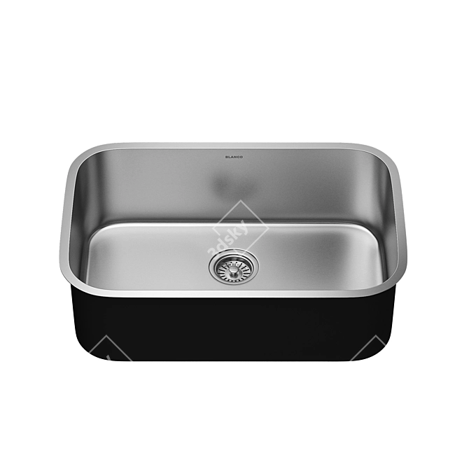 Blanco ADA Stainless Sink 3D model image 4