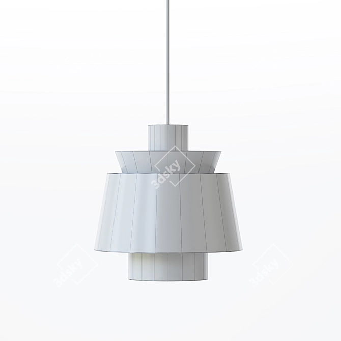 Modern & Stylish UTZON JU1 Pendant 3D model image 3