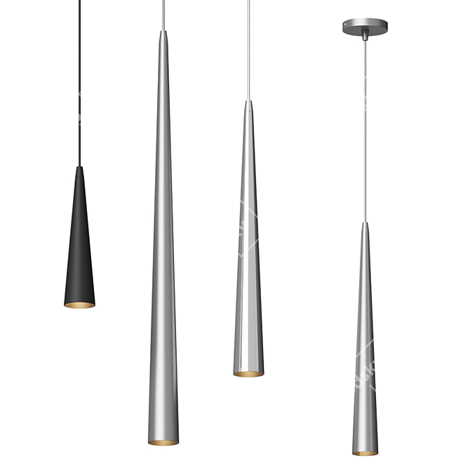 Cosimo Mini Pendant Light by Huxe 3D model image 1