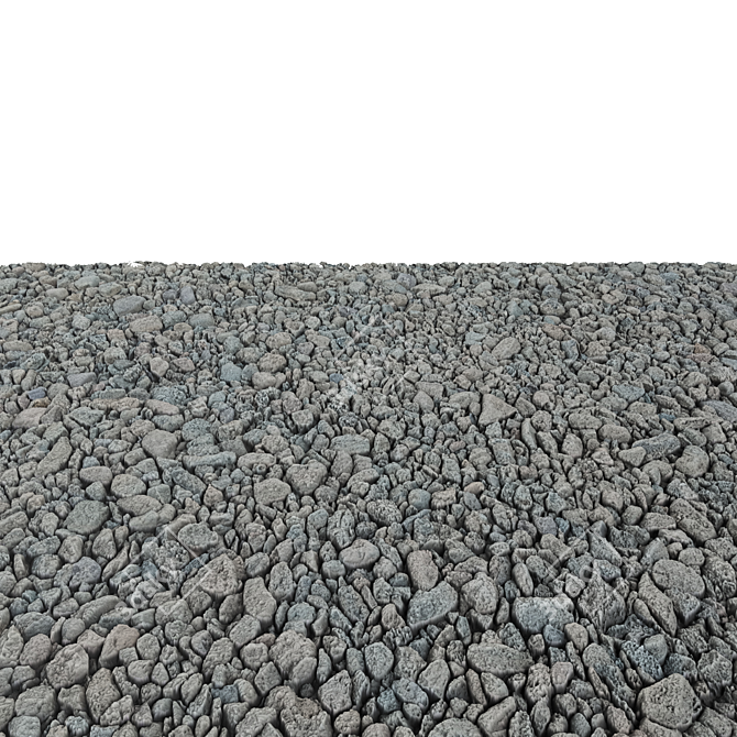 Small Stone 4K Material 3D model image 2