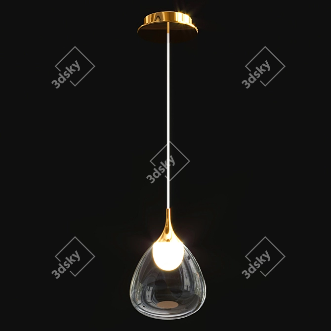 GOCCE Pendant Light: Sleek and Stylish 3D model image 2