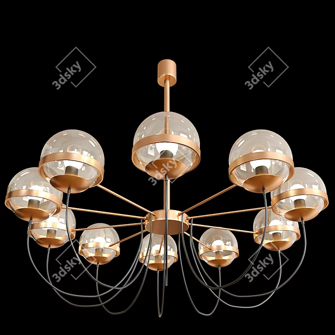 Elegant Ambiance Lighting Solution 3D model image 2