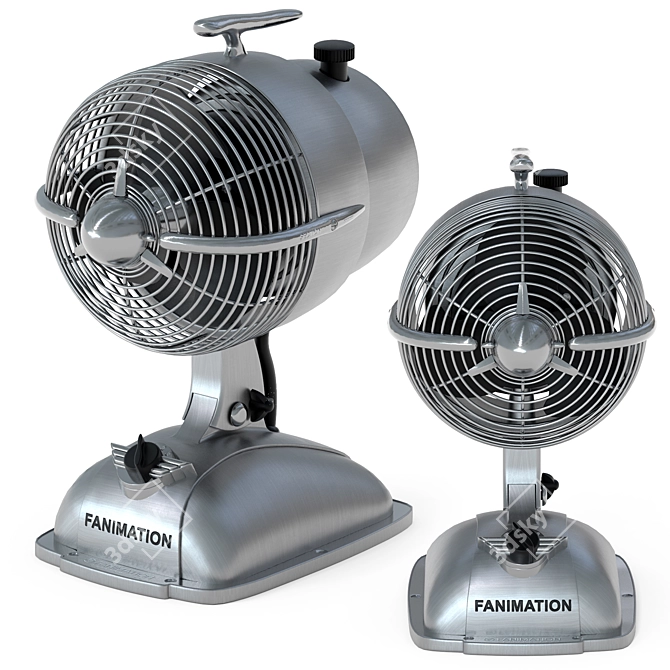 Fanimation UrbanJet - 6" Ceiling Fan 3D model image 1