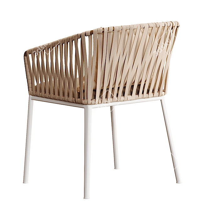 Sleek Bitta Chair by Kettal 3D model image 3