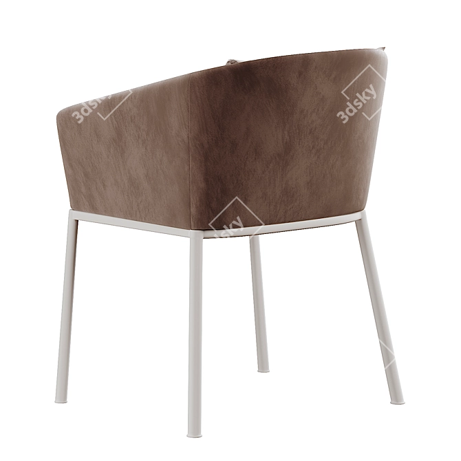 Sleek Bitta Chair by Kettal 3D model image 6