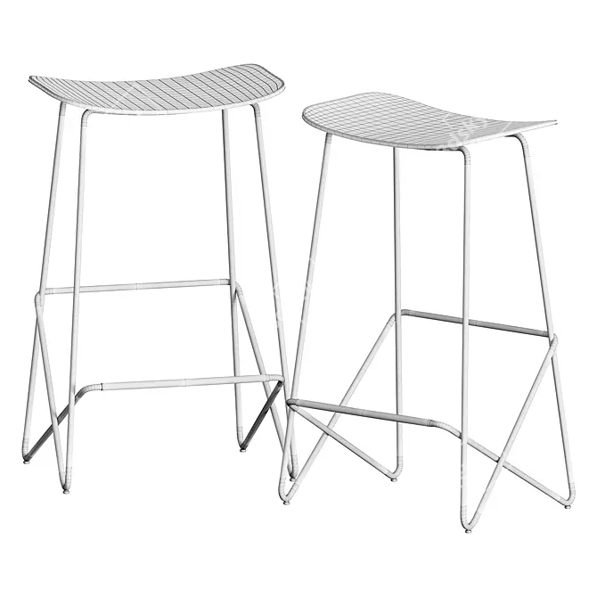 Title: Desalto Endless Stool 3D model image 7