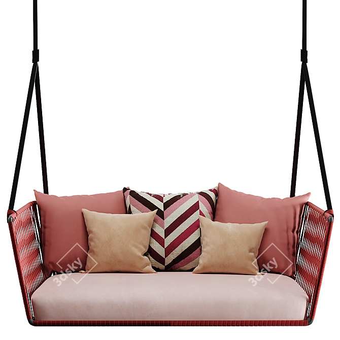 Kettal Bitta Swing: Stylish Outdoor Relaxation 3D model image 2