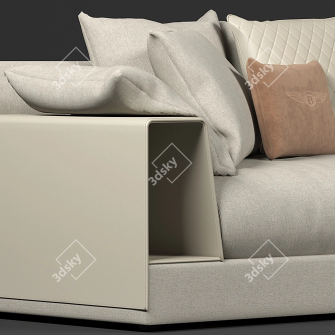 Luxurious Bentley Stowe Sofa 3D model image 3