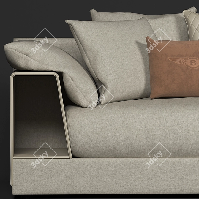 Luxurious Bentley Stowe Sofa 3D model image 4