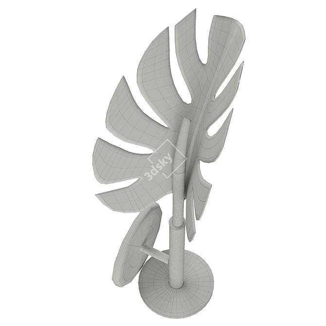 Elegant Callia Table Lamp 3D model image 4