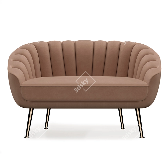 Alison Cork's Primrose Sofa 3D model image 1