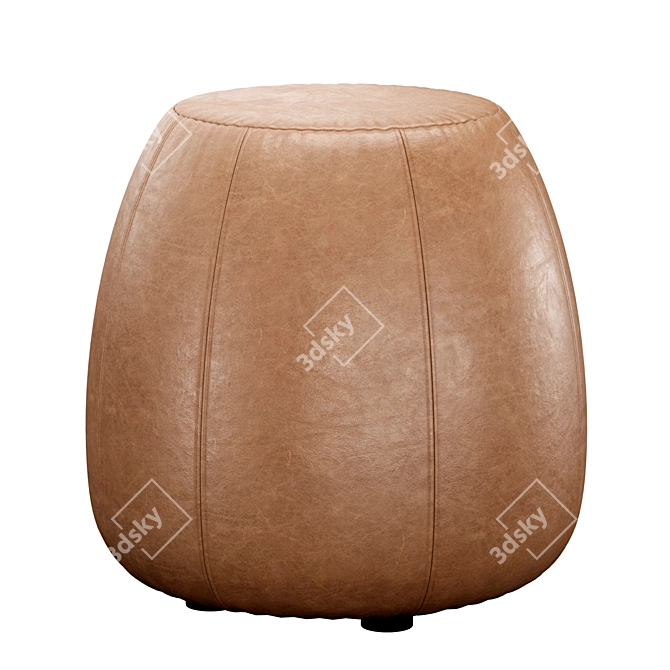 Arper Cozy Seat Pouf 3D model image 5