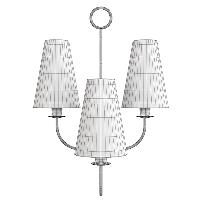 Modern Toya Sconce: Sleek Design & Versatile 3D model image 3