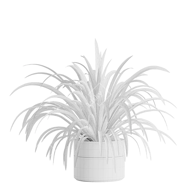 Green Oasis Indoor Plants Pack 3D model image 6