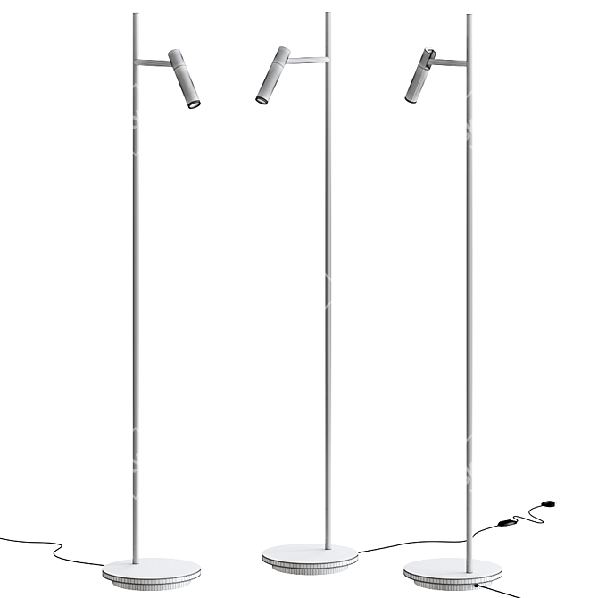 ESTUDIO LED Metal Floor Lamp 3D model image 3