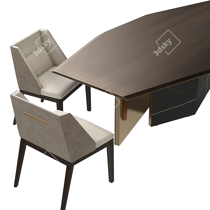 Reflex Table Group: Elegant Design, Stunning Craftsmanship 3D model image 2