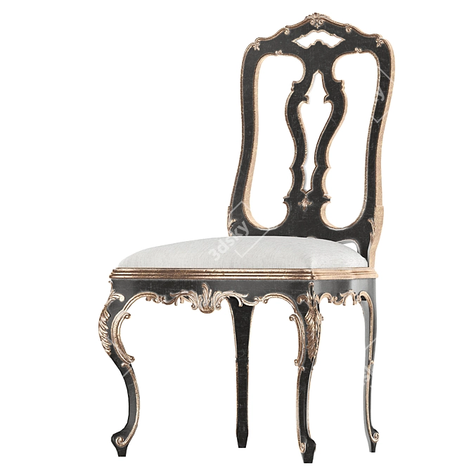 Elegant Roberto Giovannini Chairs 3D model image 11