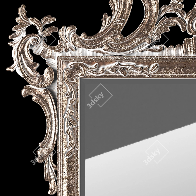 Elegant Reflection: Roberto Giovannini Mirrors 3D model image 2