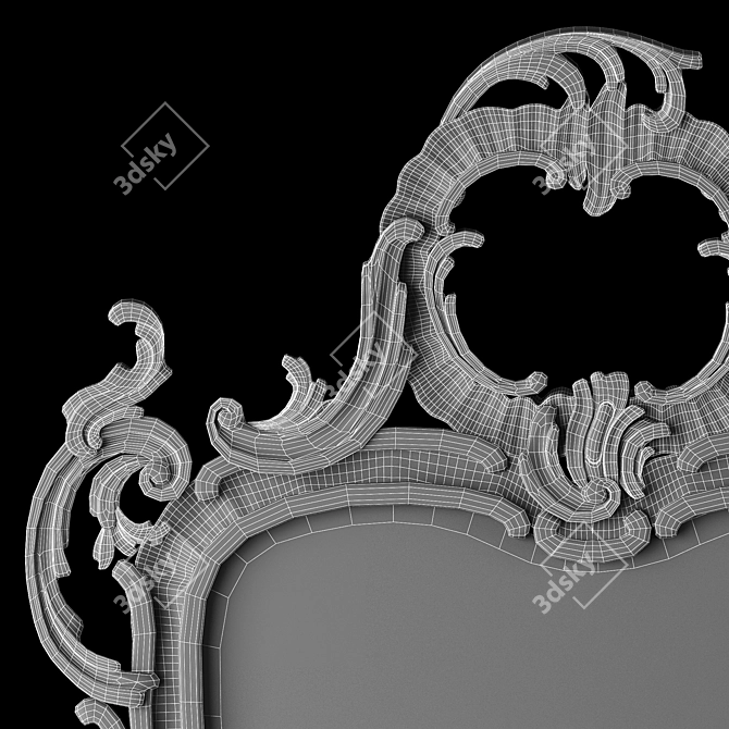 Elegant Reflection: Roberto Giovannini Mirrors 3D model image 6