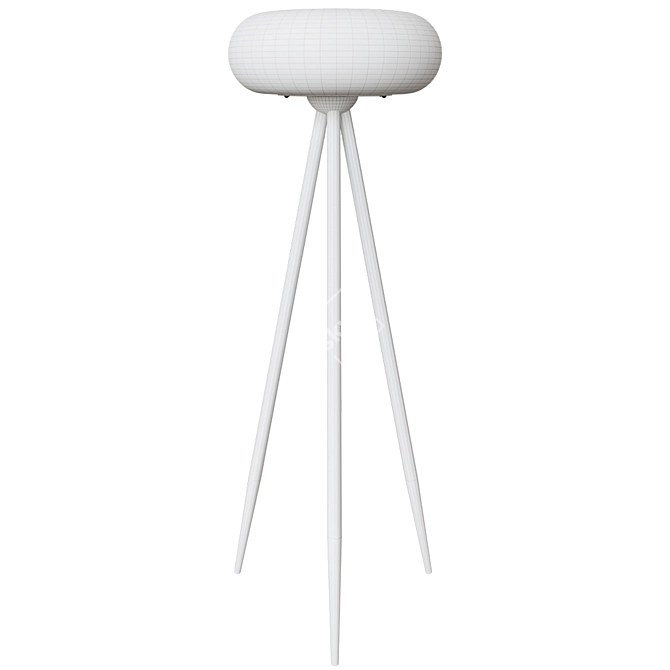 Modern Floor Lamp TOKEN 3D model image 2