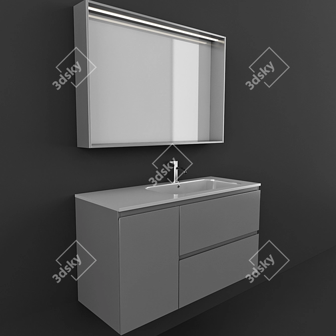 Modern XIL Composition: Stylish Design 3D model image 3