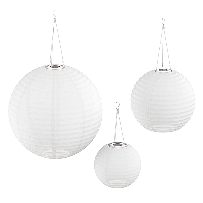 SOLVINDEN LED Pendant Lamp 3D model image 1