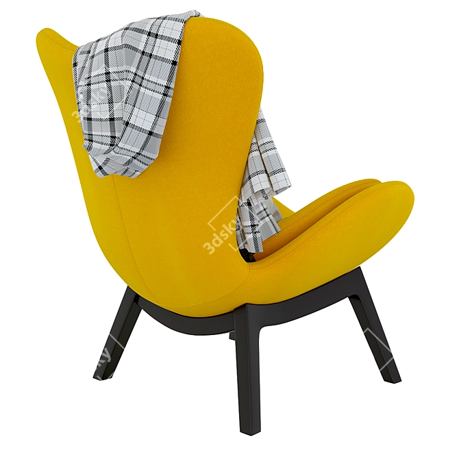 Cozy Relax Chair 3D model image 3