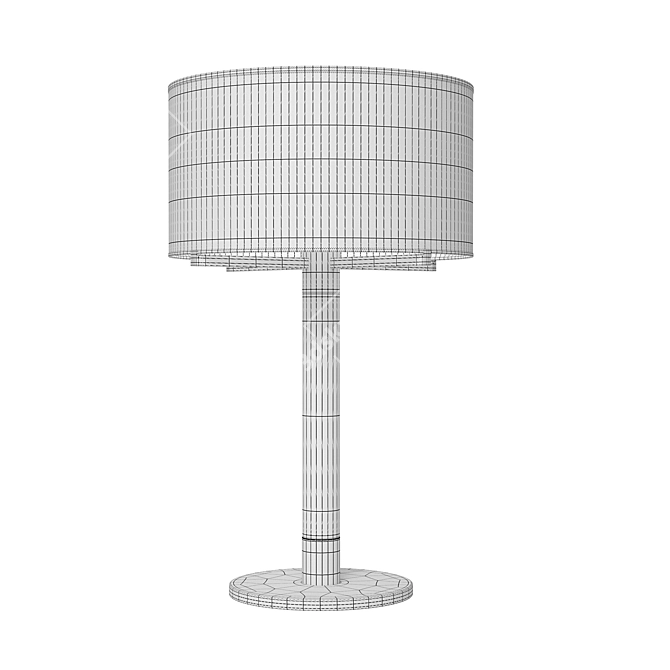 Truman Table Lamp: Timeless Restoration Elegance 3D model image 2