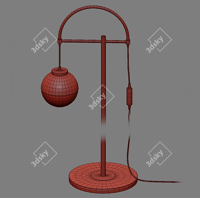 ANZAZO Lantern Ball - Unique Design Lamp 3D model image 8