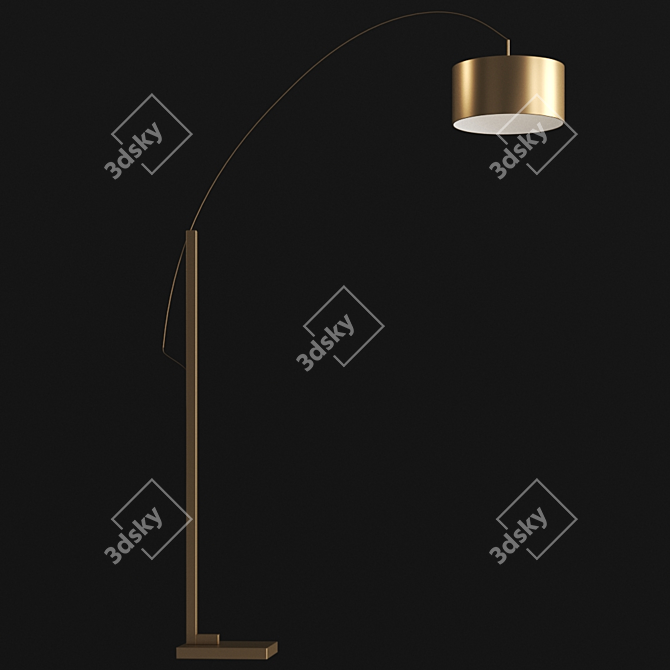 Ligne Roset MAMA Floor Lamp 3D model image 3