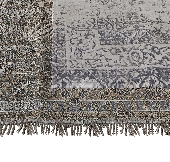 Elegant Rugs for Modern Homes 3D model image 2