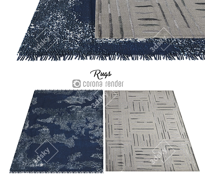 Versatile Carpets for Every Space 3D model image 1