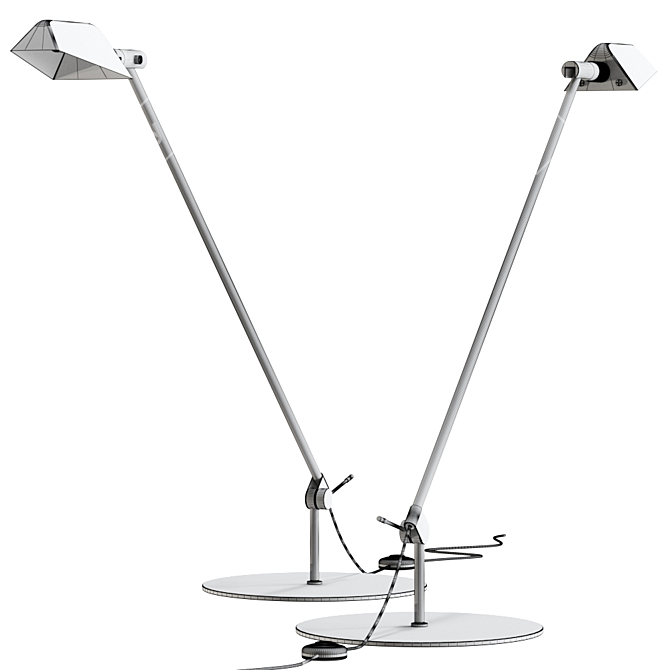 Tema Table Lamp: Modern Elegance 3D model image 2