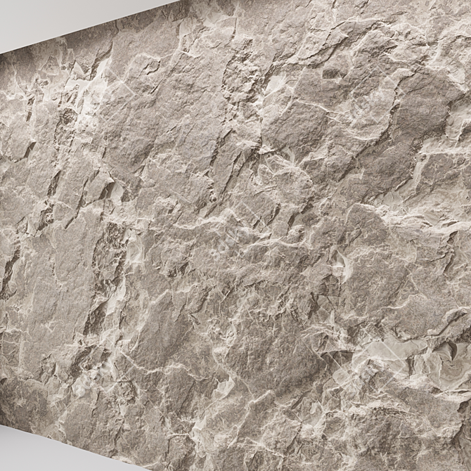 Seamless Desert Rock Textures 3D model image 2