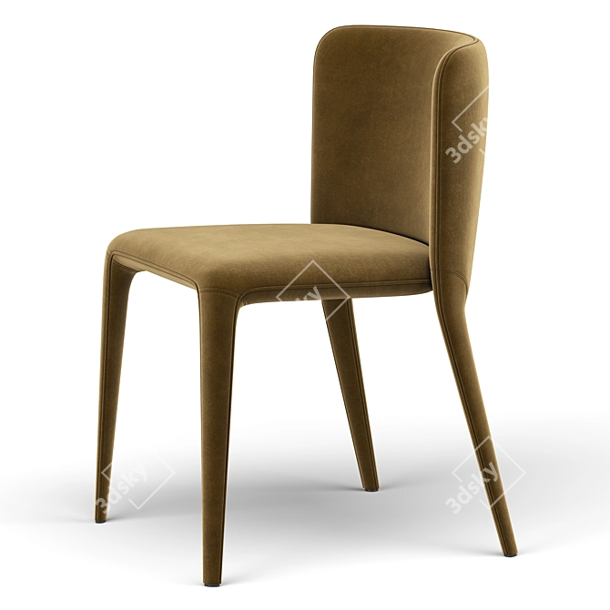 Modern Lars Armchair | Sleek Design | Vray Render 3D model image 4