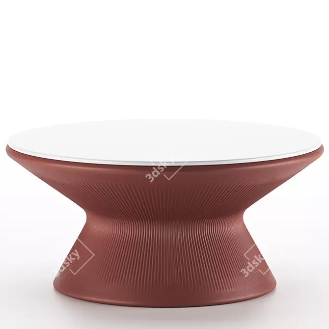 Fade | Round Table by Plust 3D model image 2