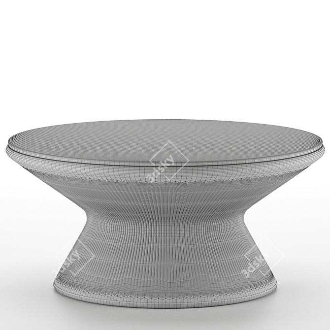 Fade | Round Table by Plust 3D model image 3