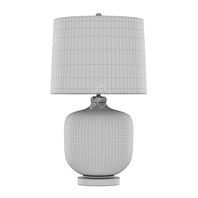 Glass Vessel Table Lamp (Loft Concept) 3D model image 2