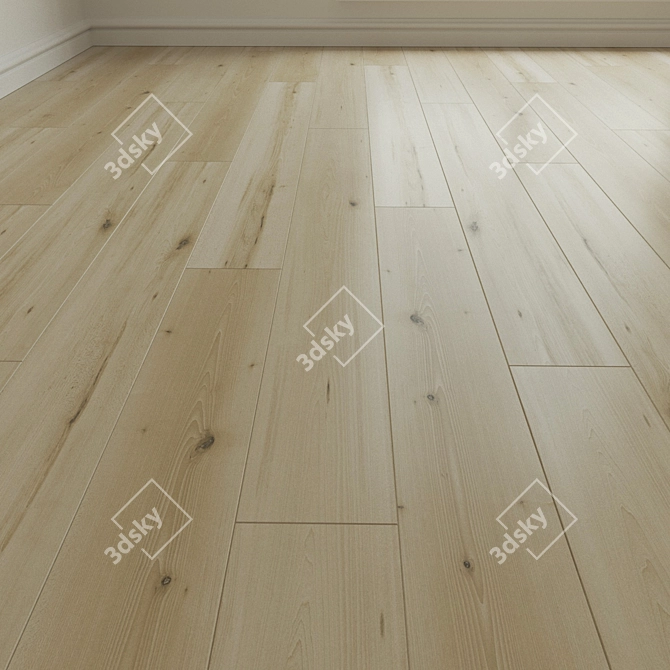 Beech Swaran Laminate Board 3D model image 1